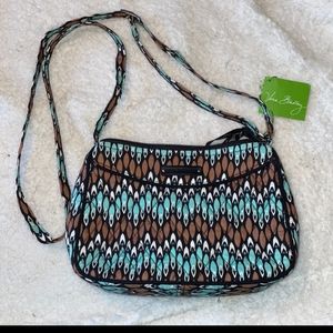 🍭NWT VERA BRADLEY SIERRA STREAM LITTLE CROSSBODY